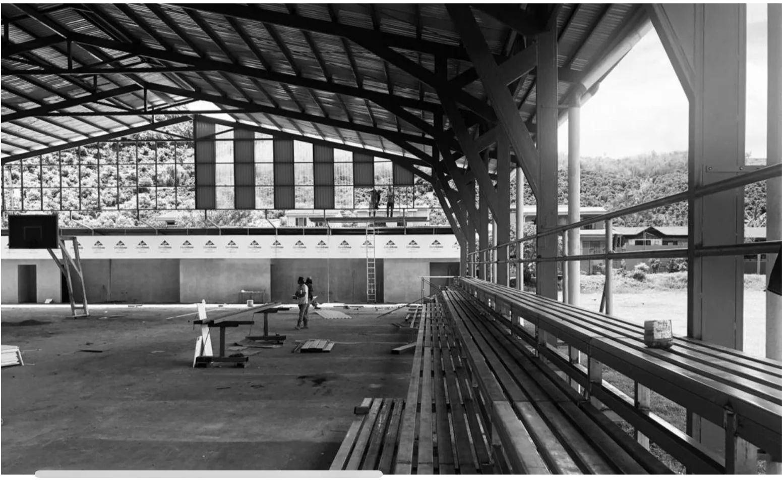 Construcción de gimnasio municipalidad de Juan Viñas - Imagen 2